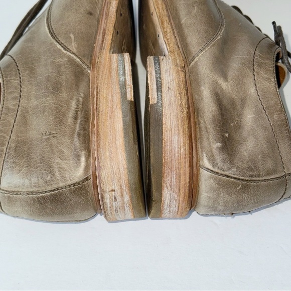 Frye Paul Bal Cap Toe Taupe Oxford Sz 11 Lace Ups - Picture 8 of 11